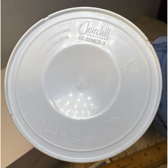 Toronto Blue Jays Collectible Cup Churchill 6.5" Tall Blue White Plastic - Picture 7 of 8